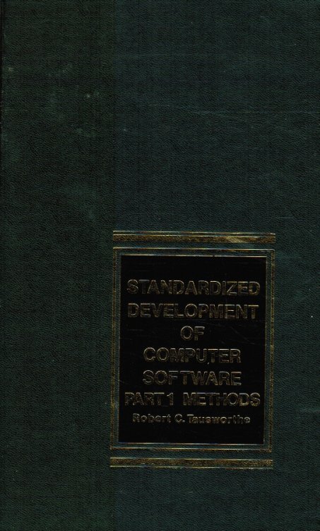 Standardized Development of Computer Software Part 1 Methods