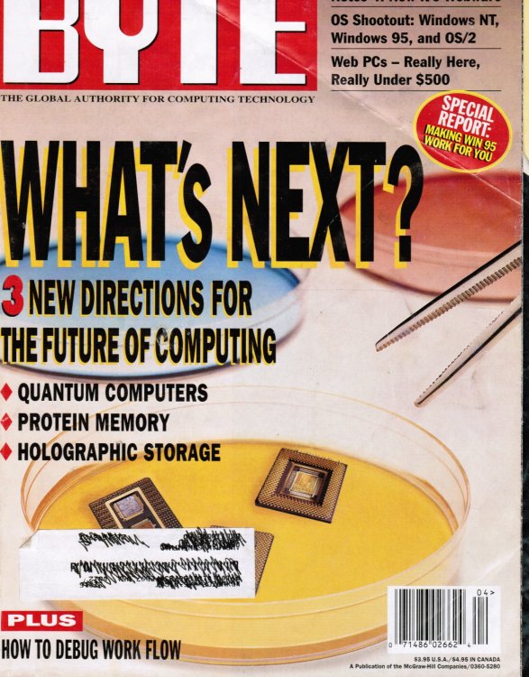 Image for BYTE Magazine April 1996 BYTE Magazine April 1996