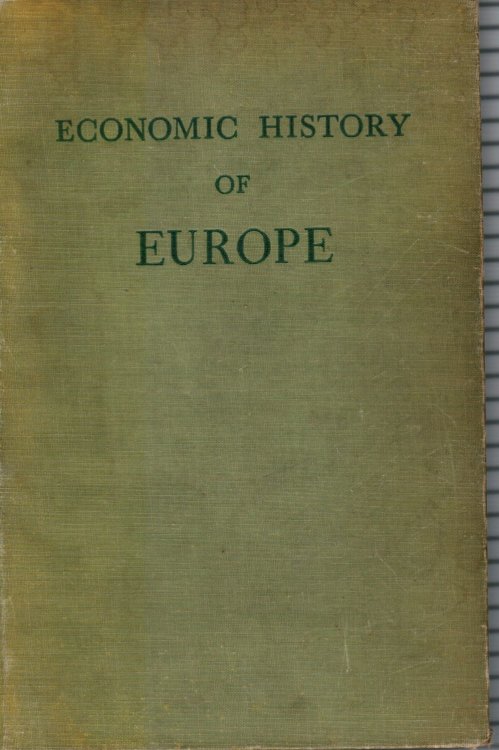 Image for Economic History of Europe Economic History of Europe