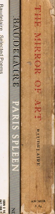 Image for Set of 3 Books: the Mirror of Art; Baudelaire Selected Poems; Paris Spleen Set of 3 Books: the Mirror of Art; Baudelaire Selected Poems; Paris Spleen