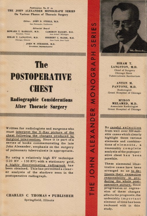 Image for The Postoperative Chest: Radiographic Considerations after Thoracic Surgery The Postoperative Chest: Radiographic Considerations after Thoracic Surgery