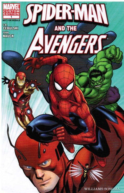 Image for Spider-Man and the Avengers (Williams-Sonoma) Spider-Man and the Avengers (Williams-Sonoma)