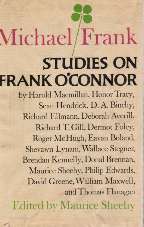 Image for Michael Frank: Studies On Frank O'connor Michael Frank: Studies On Frank O'connor
