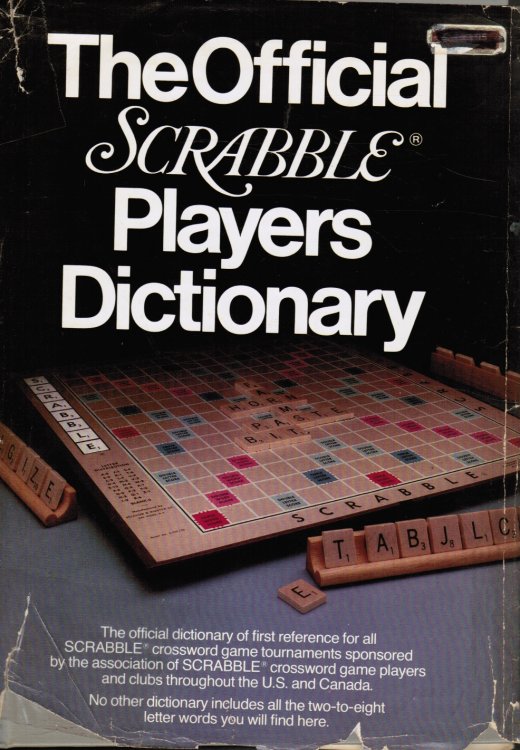 Image for The Official Scrabble Players Dictionary The Official Scrabble Players Dictionary