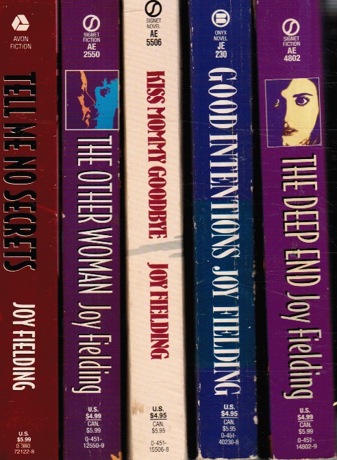 Set of 5 Books: the Deep End, Good Intentions, Kiss Mommy Goodbye, the Other Woman, Tell Me No Secrets