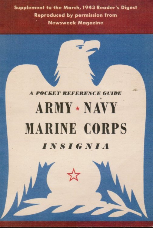 Image for Army, Navy, Marine Corps Insignia: a Pocket Reference Guide Army, Navy, Marine Corps Insignia: a Pocket Reference Guide