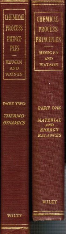 Image for Chemical Process Principles: Part 1 & Part 2 (2 books) Material and Energy Balances, Part 1 and Thermodynamics, Part 2 Chemical Process Principles: Part 1 & Part 2 (2 books) Material and Energy Balances, Part 1 and Thermodynamics, Part 2
