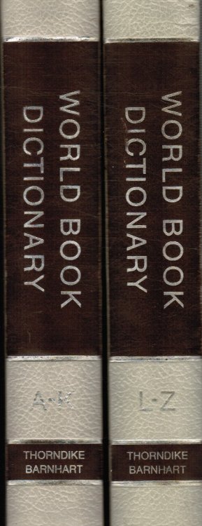 Image for The World Book Dictionary - 2 Volumes The World Book Dictionary - 2 Volumes