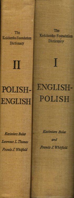Image for Polish-English and English-Polish Dictionaries - 2 Volumes Polish-English and English-Polish Dictionaries - 2 Volumes
