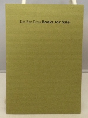 Image for Kat Ran Press Books For Sale Kat Ran Press Books For Sale