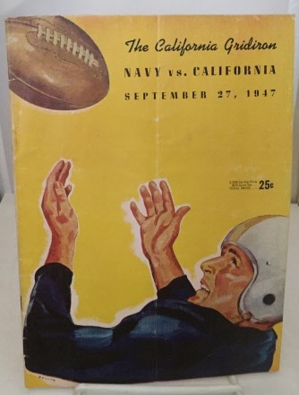 Image for Navy Vs. California September 27, 1947 Navy Vs. California September 27, 1947