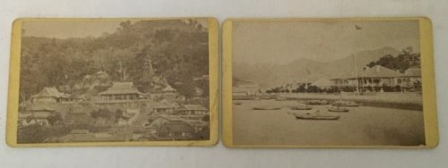 Image for Two Carte De Visites From Nagasaki, Japan C1880's-1890's; View of the Two Carte De Visites From Nagasaki, Japan C1880's-1890's; View of the