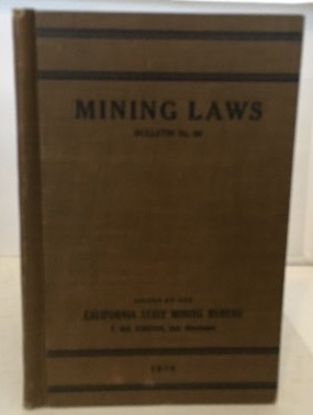 Image for Mining Laws Bulletin No. 66 Mining Laws Bulletin No. 66