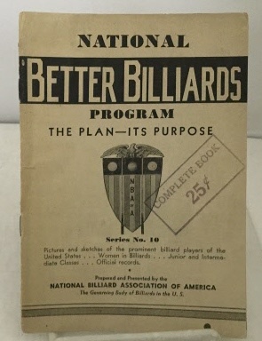 Image for Nantional Better Billiards Program The Plan - it's Purpose (Series No. 10) Nantional Better Billiards Program The Plan - it's Purpose (Series No. 10)