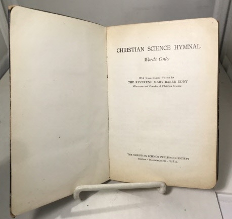 Christian Science Hymnal Words Only