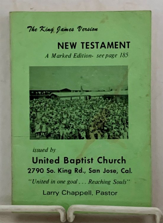 Image for New Testament: a Marked Edition; King James Version New Testament: a Marked Edition; King James Version