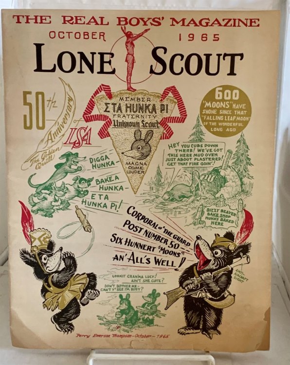Lone Scout (50th Anniversary Edition); October, 1965; Vol. XXXXX; No. 1