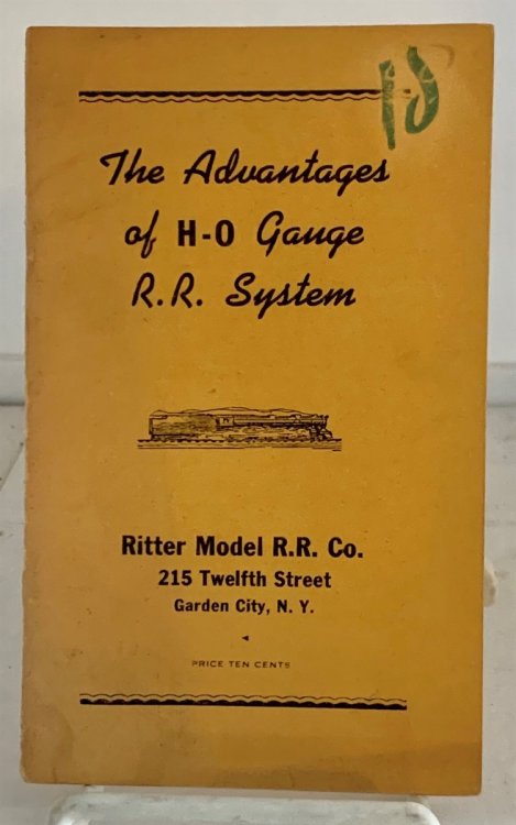 Image for The Advantages of H-O Gauge R. R. System The Advantages of H-O Gauge R. R. System