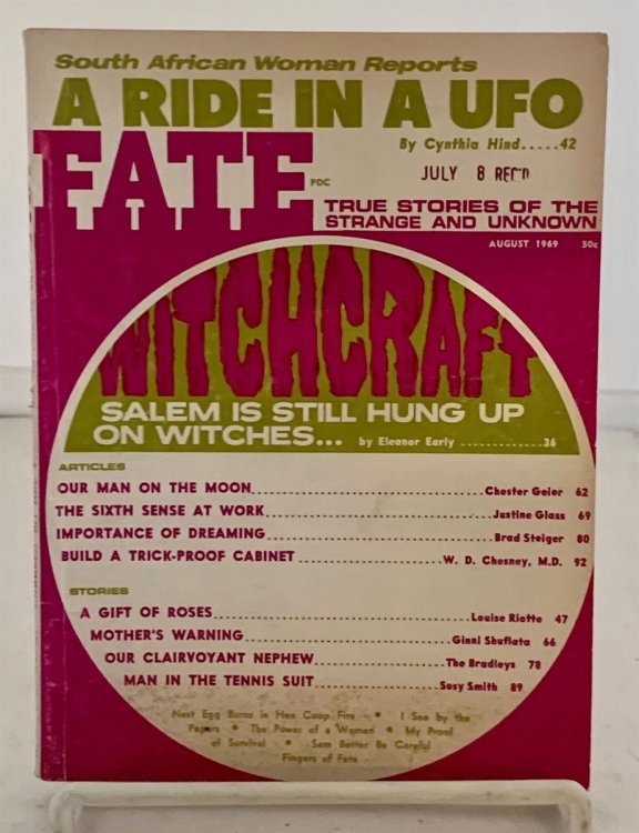 Image for Fate: True Stories Of The Strange And The Unknown; Vol. 22 - No. 8, Issue No. 233 (August 1969) Fate: True Stories Of The Strange And The Unknown; Vol. 22 - No. 8, Issue No. 233 (August 1969)