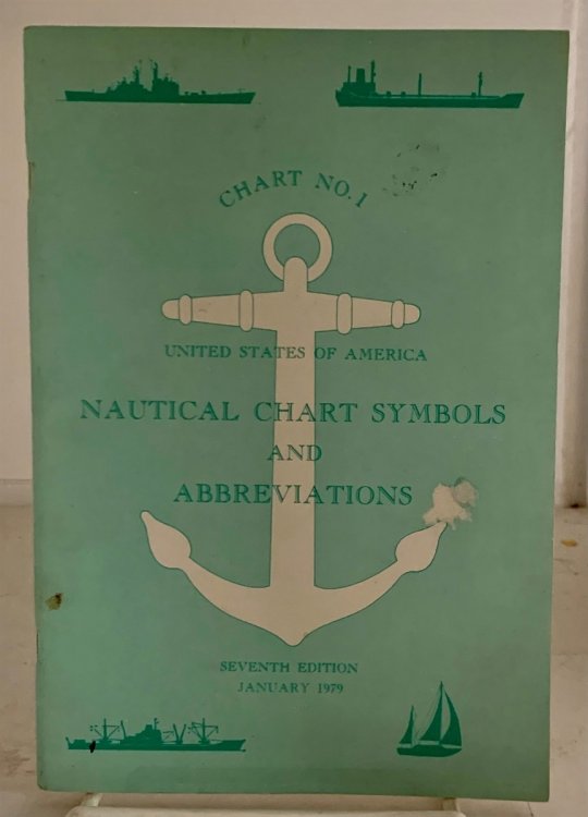 Image for Chart No. 1 United States Of America Nautical Chart Symbols And Abbreviations; January, 1979 Chart No. 1 United States Of America Nautical Chart Symbols And Abbreviations; January, 1979
