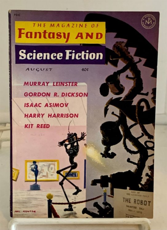 Image for The Magazine of Fantasy and Science Fiction; (August 1961) Volume 21. No. 2 The Magazine of Fantasy and Science Fiction; (August 1961) Volume 21. No. 2