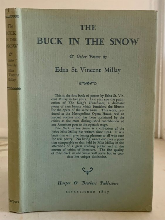 The Buck in the Snow; & Other Poems