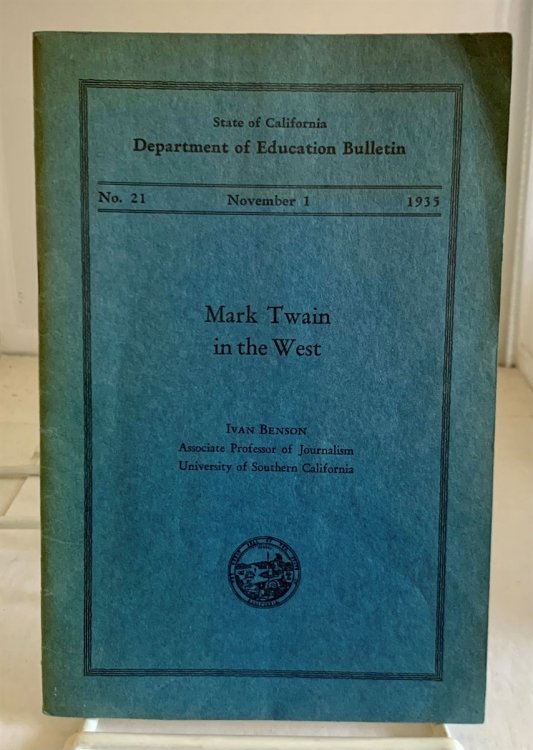 Mark Twain in the West; No. 21, November 1935