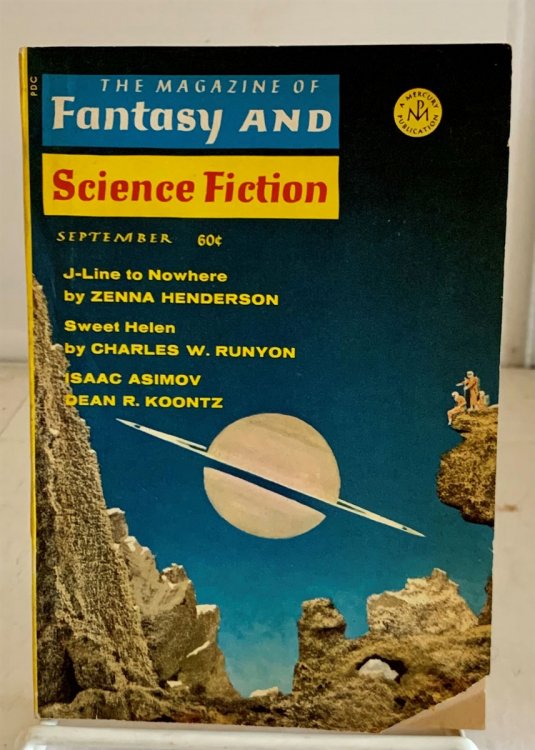 Fantasy and Science Fiction Magazine; (Sept. 1969)