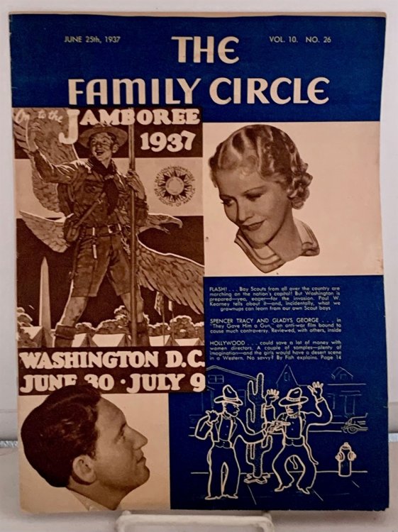 Image for Family Circle Magazine; Jamboree 1937 (June 25, 1937, Vol. 10, No. 26) Family Circle Magazine; Jamboree 1937 (June 25, 1937, Vol. 10, No. 26)