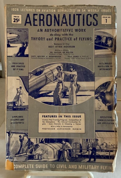Image for Aeronautics (54 Separate Issues) An Authoritative Work Dealing with the Theory and Practice of Flying Aeronautics (54 Separate Issues) An Authoritative Work Dealing with the Theory and Practice of Flying