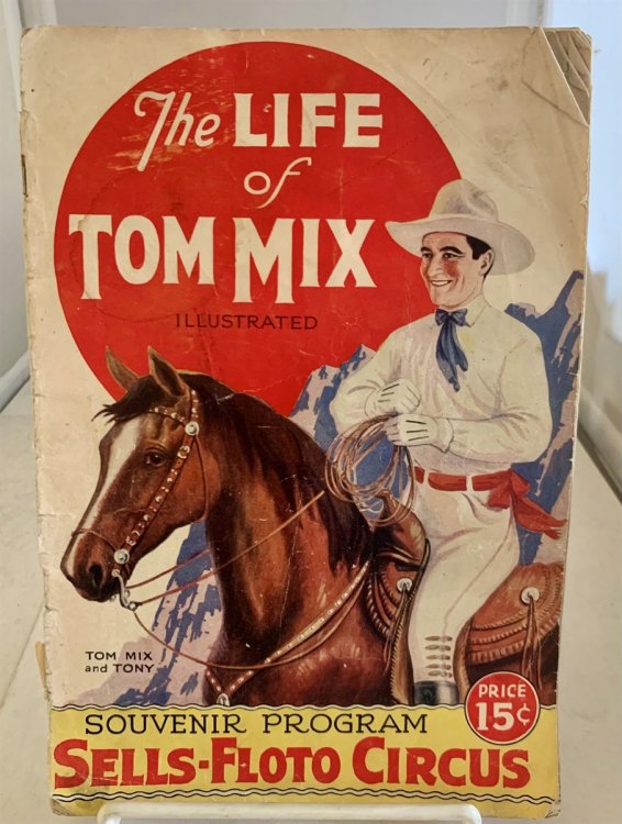 The Life Of Tom Mix; (Illustrated)