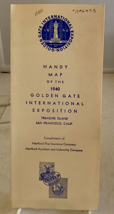 Image for Handy Map of the 1940 Golden Gate International Exposition Handy Map of the 1940 Golden Gate International Exposition