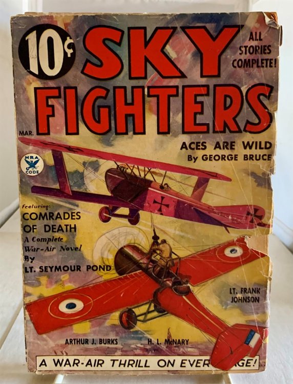 Image for Sky Fighters Magazine March 1935; Vol. VIII, No. 3 Sky Fighters Magazine March 1935; Vol. VIII, No. 3