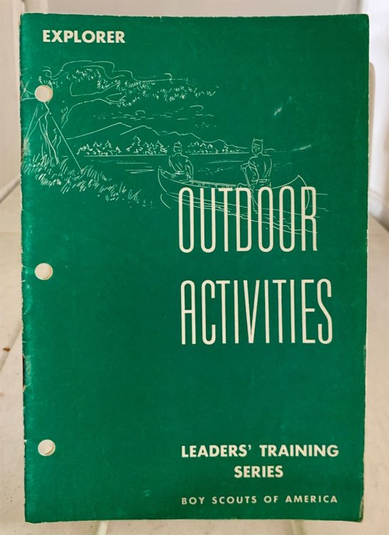 Explorer Outdoor Activites; Leaders' Training Series