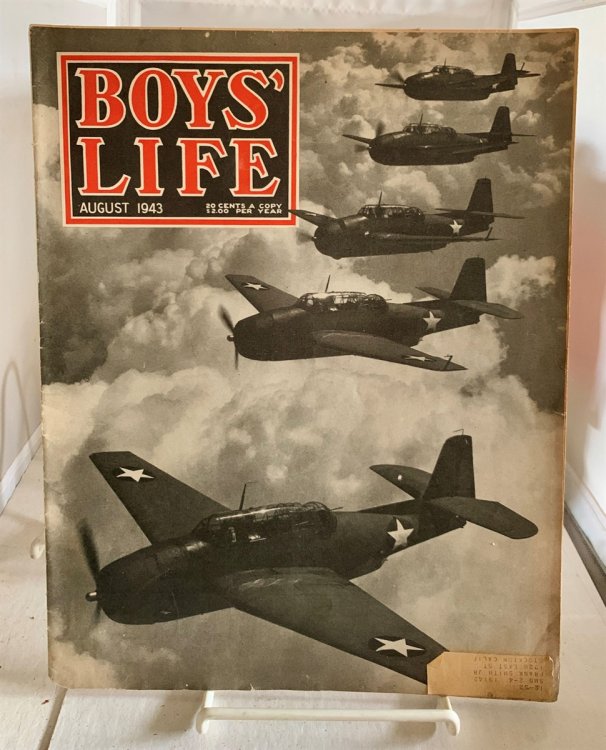 Boys' Life; (August, 1943)