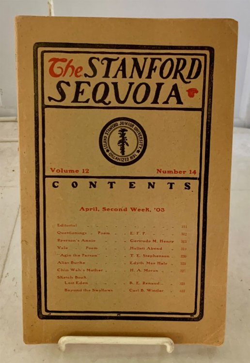 Image for The Stanford Sequoia; (April, Second Week, 1903) , Vol. 12, No. 14 The Stanford Sequoia; (April, Second Week, 1903) , Vol. 12, No. 14