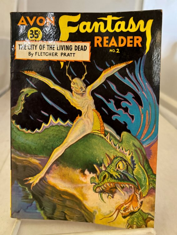 The Mirror Tuzun Thune by Robert E. Howard, Found in Avon Fantasy Reader No. 2; (The City of the Living Dead by Fletcher Pratt)