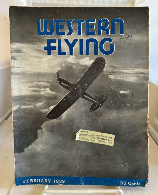 Image for Western Flying (magazine) ; February 1939 Western Flying (magazine) ; February 1939