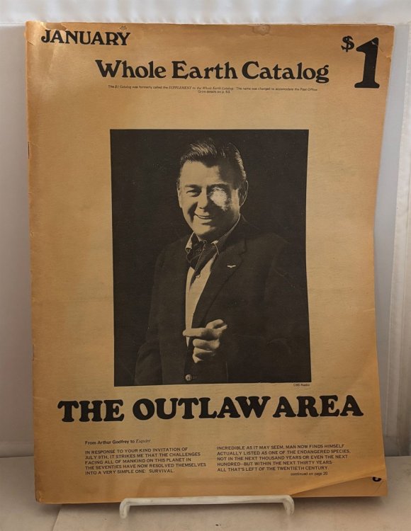 Image for The Whole Earth Catalog; January 1970 (The Outlaw Area) The Whole Earth Catalog; January 1970 (The Outlaw Area)