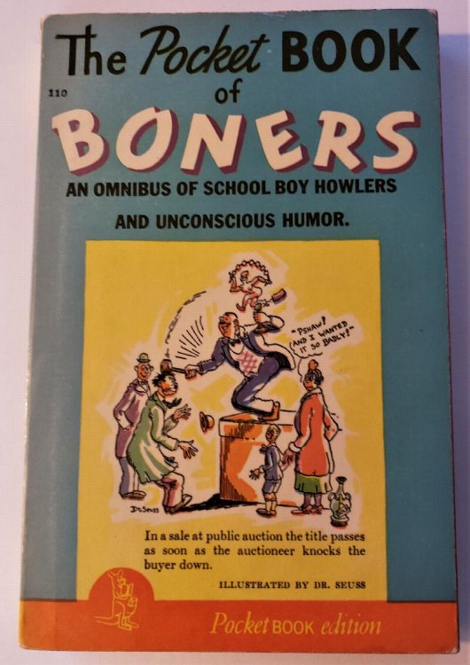 THE POCKET BOOK OF BONERS: An Omnibus of School Boy Howlers and Unconscious Humor