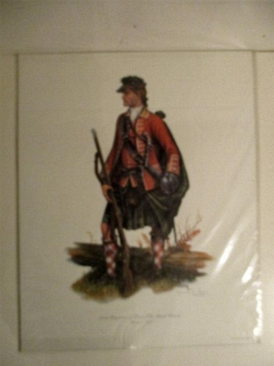 42nd Regiment of Foot (Black Watch). Private 1756.