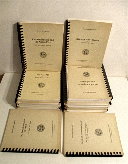 Image for Indochina Monograph Series. Complete Set of 21 Vols. Indochina Monograph Series. Complete Set of 21 Vols.