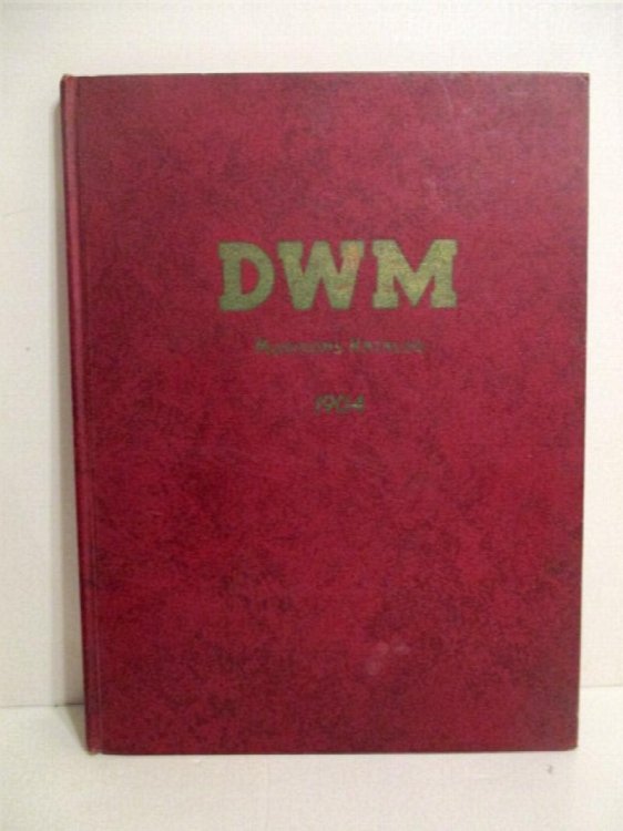 Image for DWM Deutsche Waffen Und Munitionsfabriken. Karlsruhe. Munitions Katalog No. 3. DWM Deutsche Waffen Und Munitionsfabriken. Karlsruhe. Munitions Katalog No. 3.