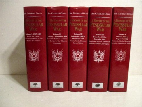 Image for History of the Peninsular War Vols I - V. (Partial Set). History of the Peninsular War Vols I - V. (Partial Set).