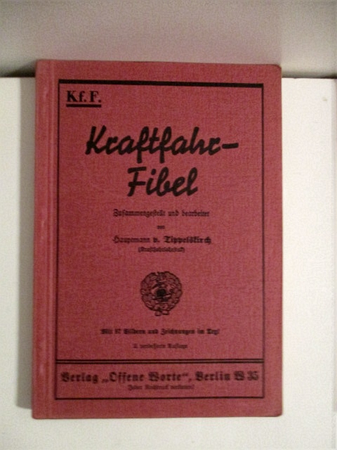 Kraftfahr Fibel.