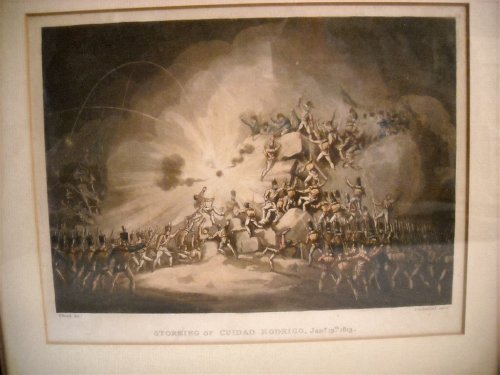 Image for Storming of Cuidad Rodrigo Jan. 19, 1813. Storming of Cuidad Rodrigo Jan. 19, 1813.