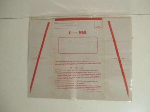 Image for V-Mail. V-Mail.