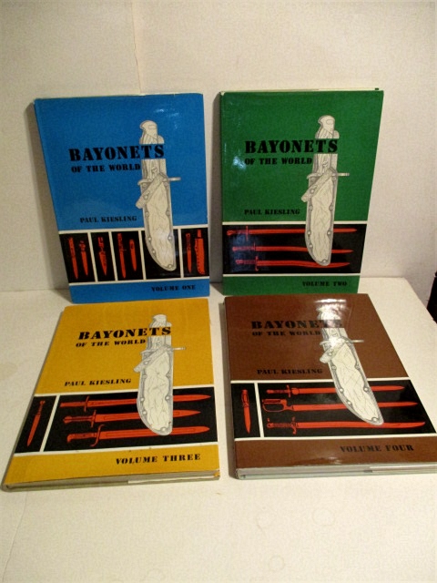 Bayonets of the World. Volumes 1-4.