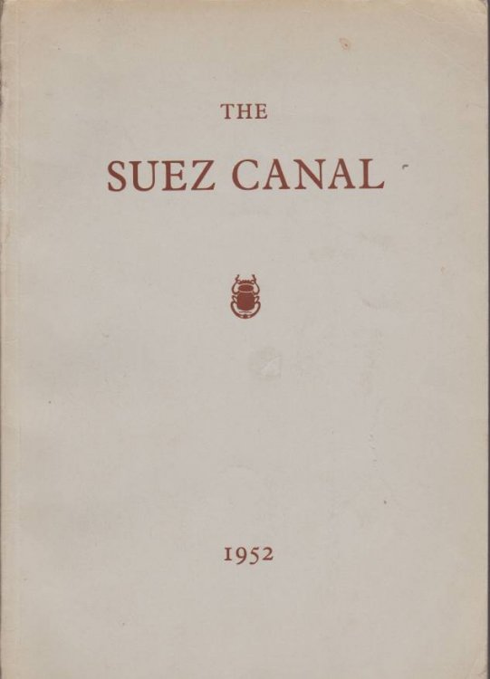 THE SUEZ CANAL; Notes and Statistics