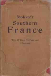 SOUTHERN FRANCE; Including Corsica. Handbook for Travellers